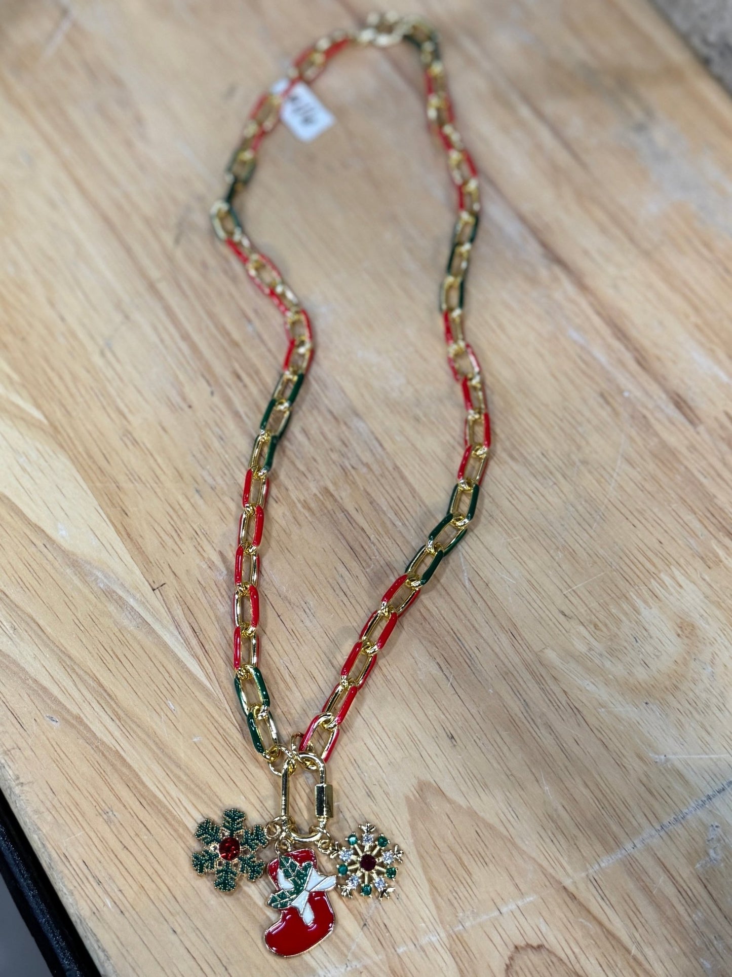 Christmas Charm Necklace - Cowgirls & City Chics
