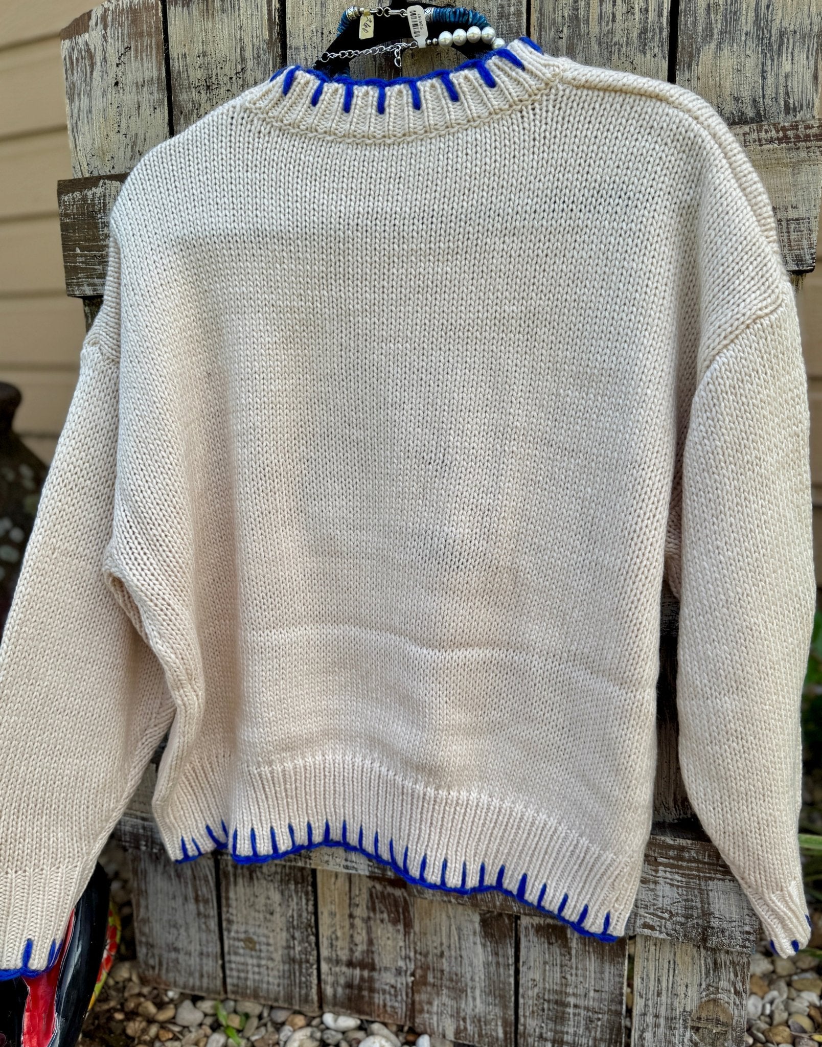 Chunky Knit Horse Sweater - Cowgirls & City Chics