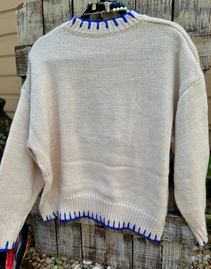 Chunky Knit Horse Sweater - Cowgirls & City Chics