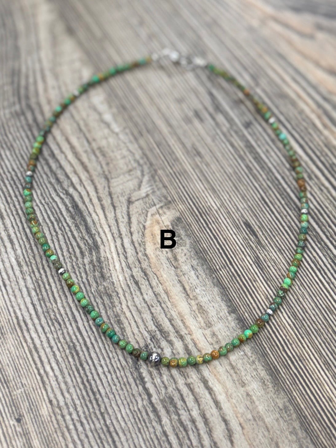 {Claire} Pearl & Kingman Necklace - Cowgirls & City Chics