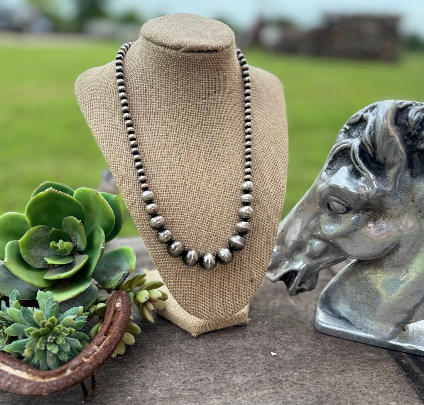 {Coors} Layered Pearl Necklace - Cowgirls & City Chics