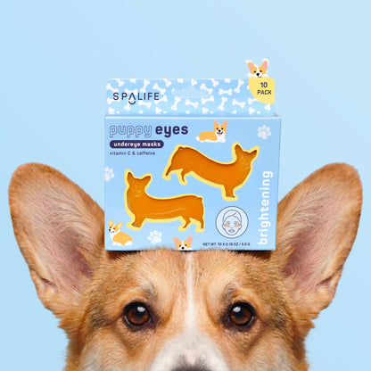 Corgi Shaped Brightening Eye Patches - 10 Pk - Cowgirls & City Chics