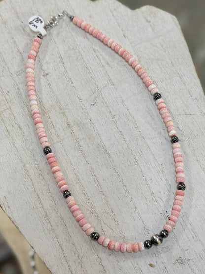 {Cotton Candy} Pink Conch Necklace - Cowgirls & City Chics