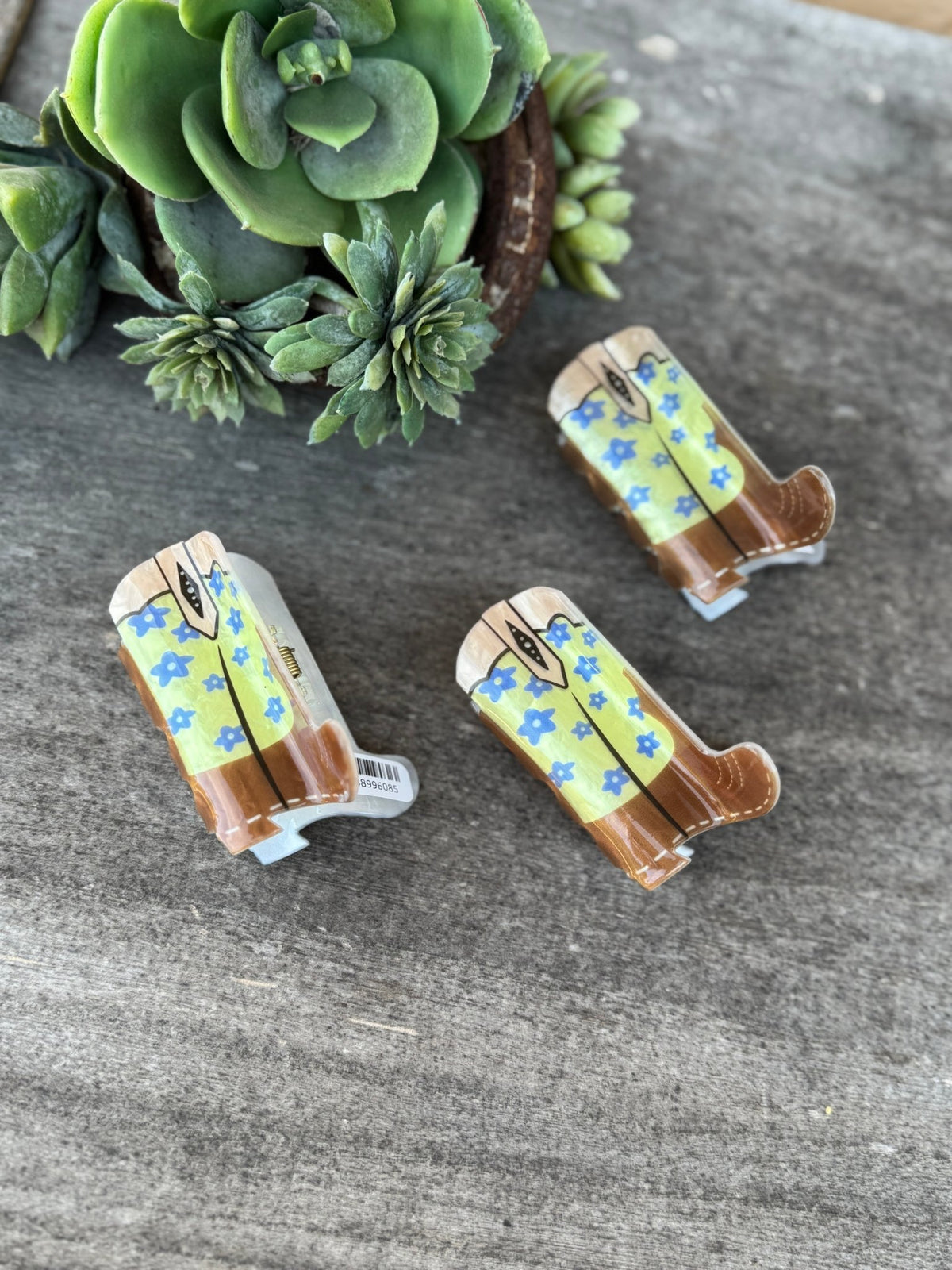 Cowboy Boot Hair Claw Clip - Cowgirls & City Chics
