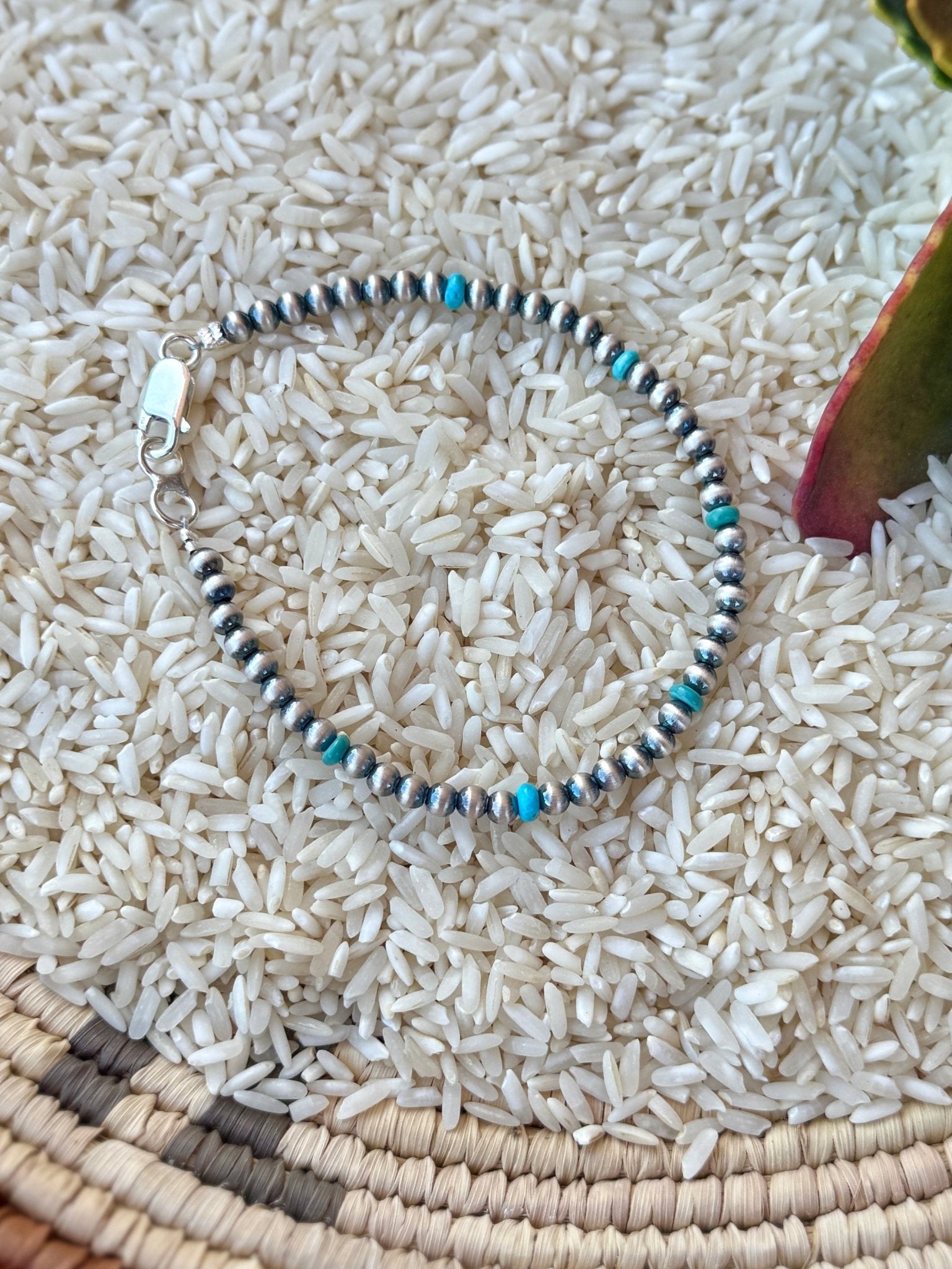 {Dallas} Kingman & Pearl Bracelet - Cowgirls & City Chics