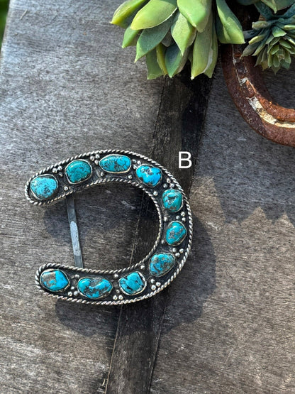 {Delta} Kingman Horseshoe Buckle - Cowgirls & City Chics