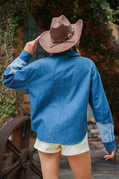 {Denim Days} Western Top - Cowgirls & City Chics