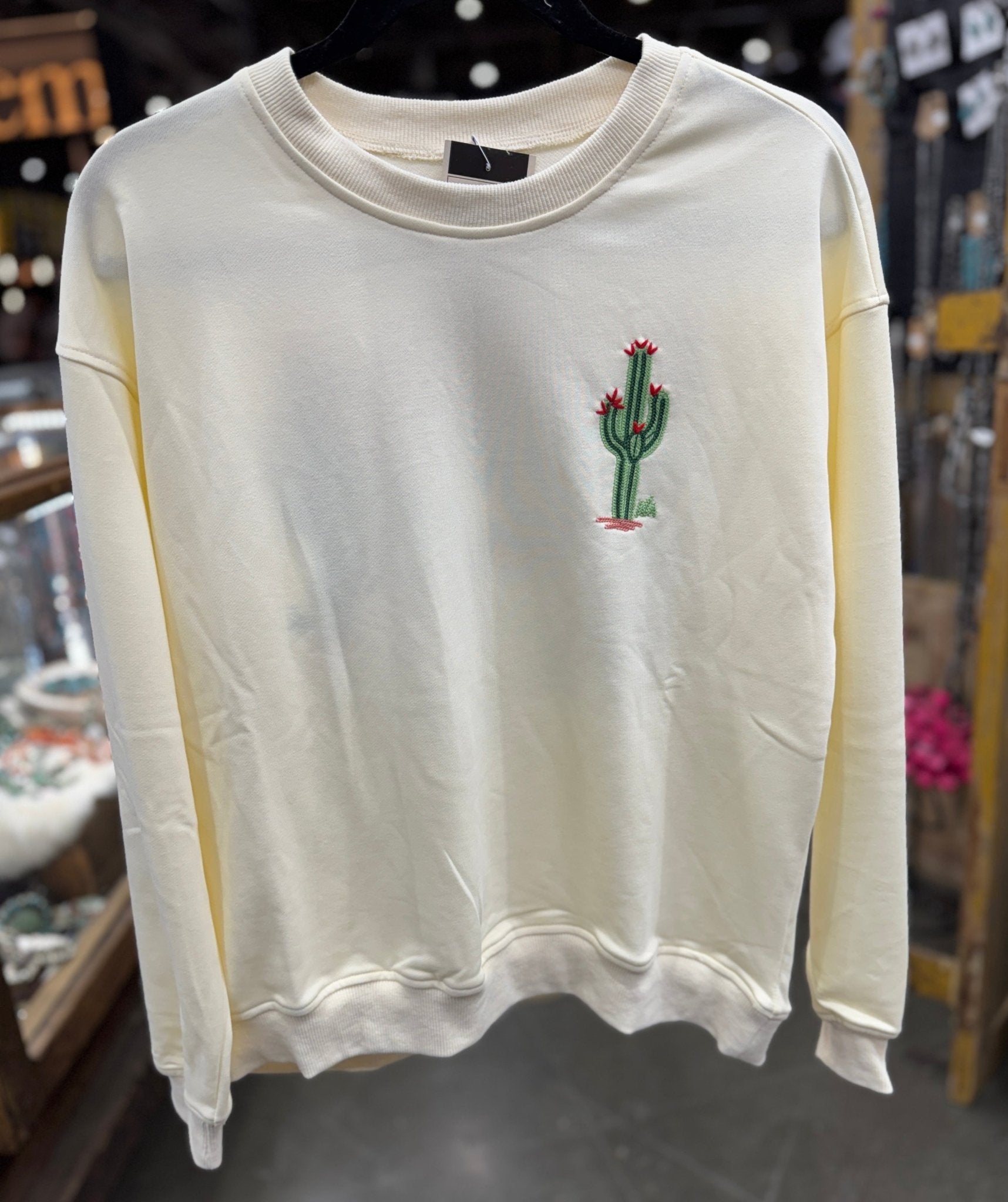 Desert Cowboy Embroidered Long Sleeve - Cowgirls & City Chics