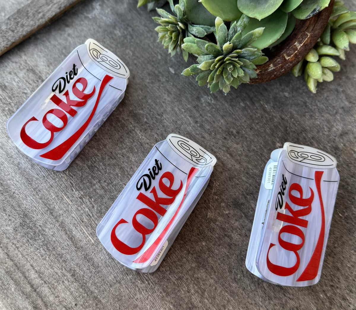 Diet Coke Can Hair Clip - Cowgirls & City Chics