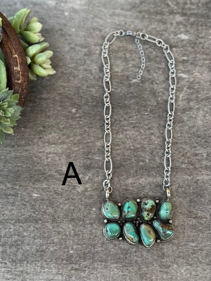 Double Kingman Necklace - Cowgirls & City Chics