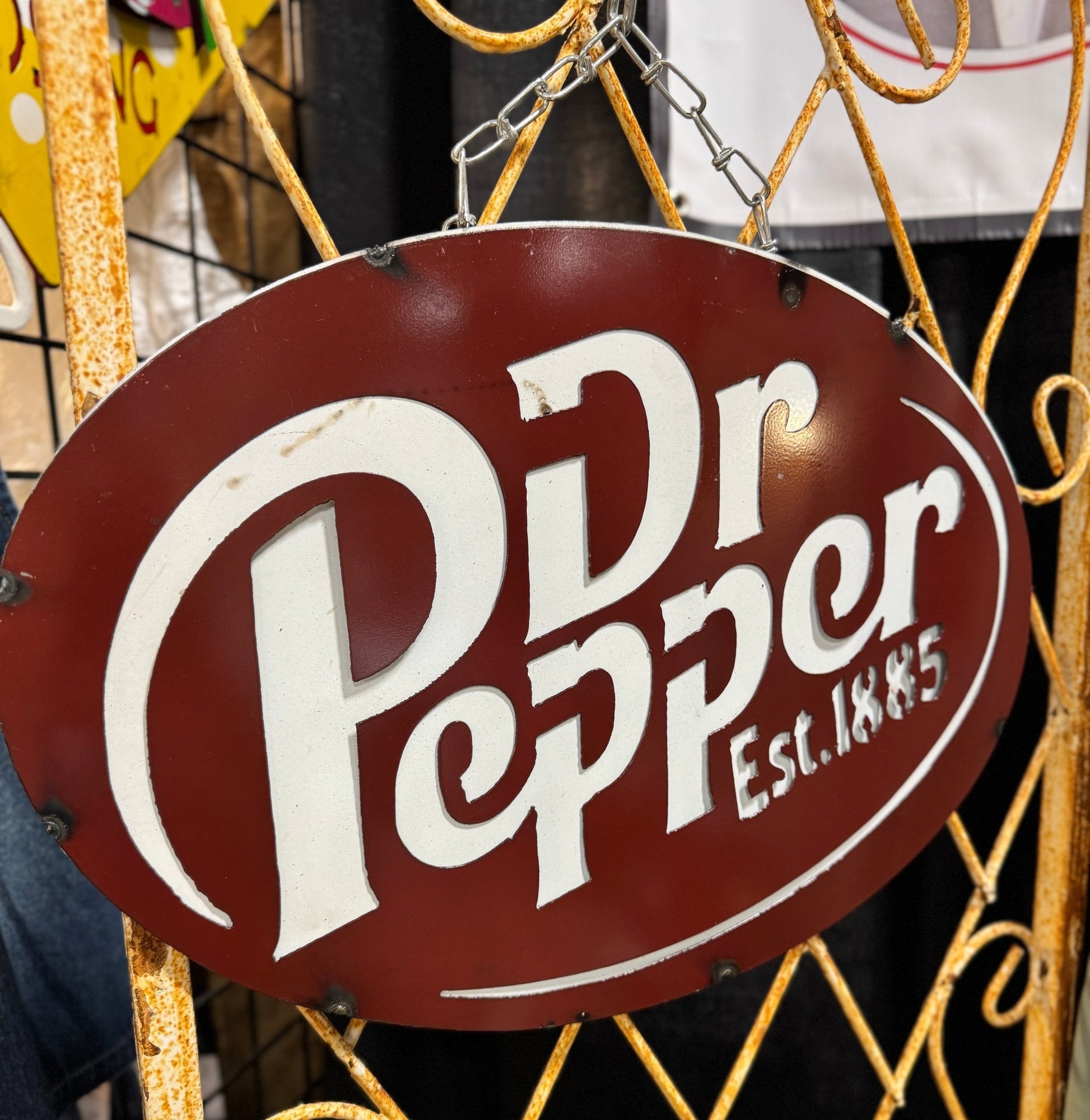 Dr. Pepper Sign - Cowgirls & City Chics