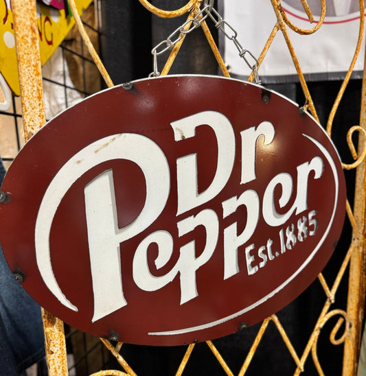Dr. Pepper Sign - Cowgirls & City Chics