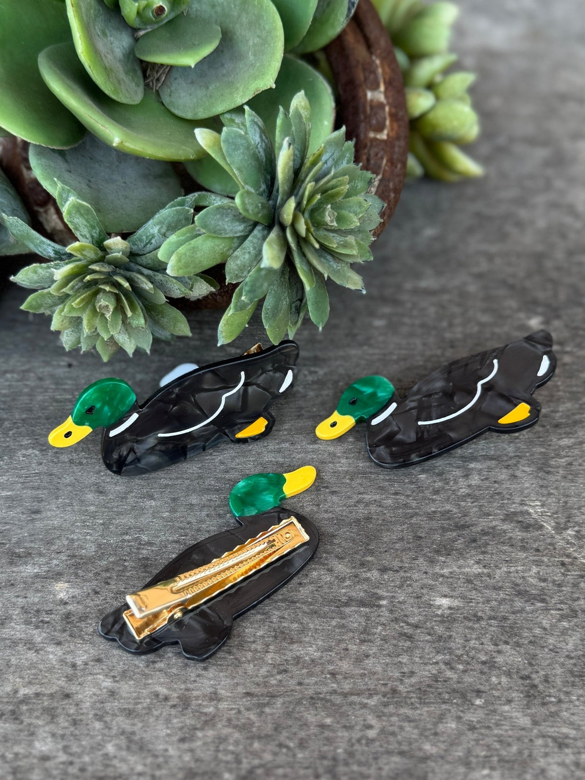 Duck Hair Clip - Cowgirls & City Chics