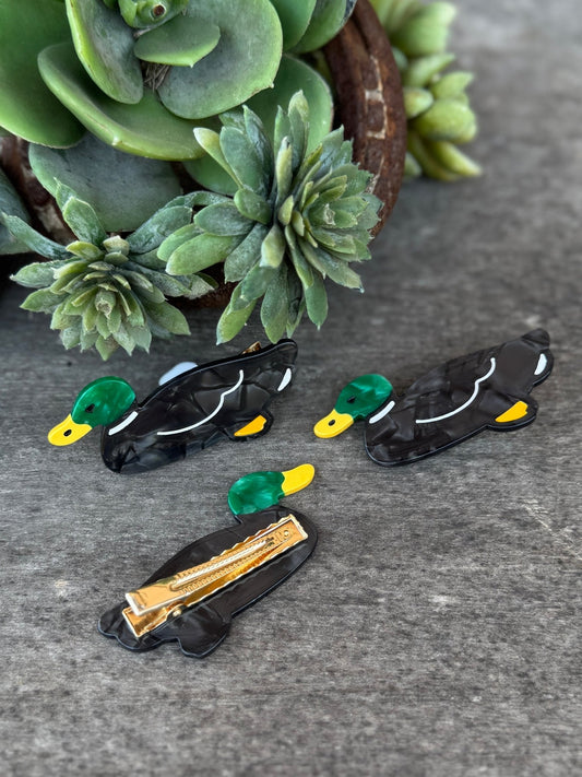 Duck Hair Clip - Cowgirls & City Chics