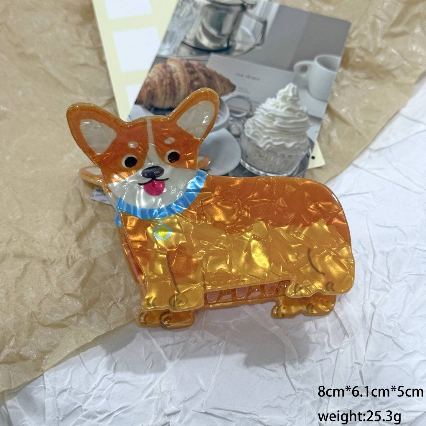 Corgi Hair Clip