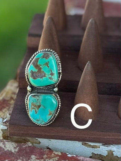 {Ella} Chunky Kingman Ring - Cowgirls & City Chics