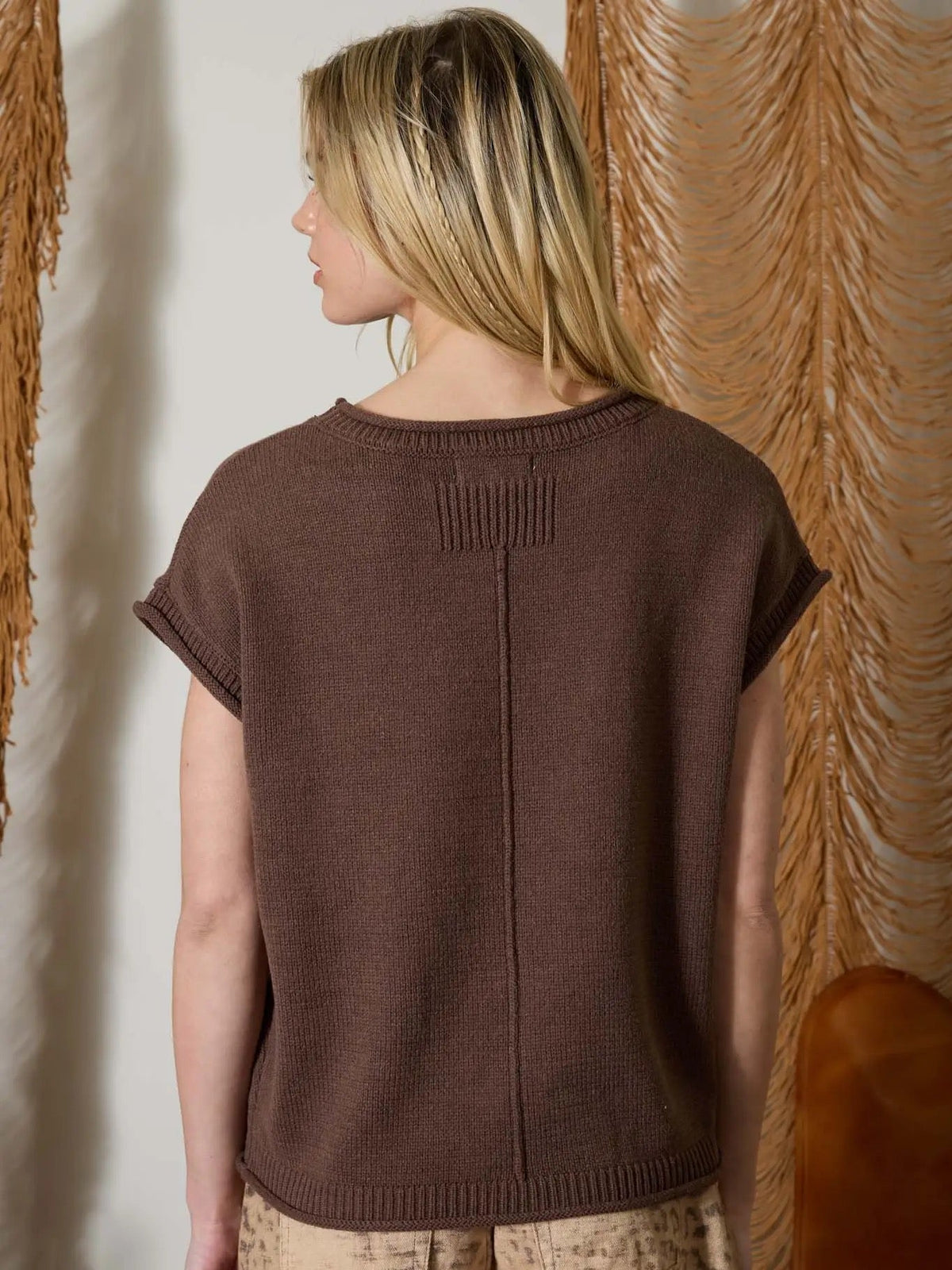 Embroidered Cowgirl Knit Top - Cowgirls & City Chics
