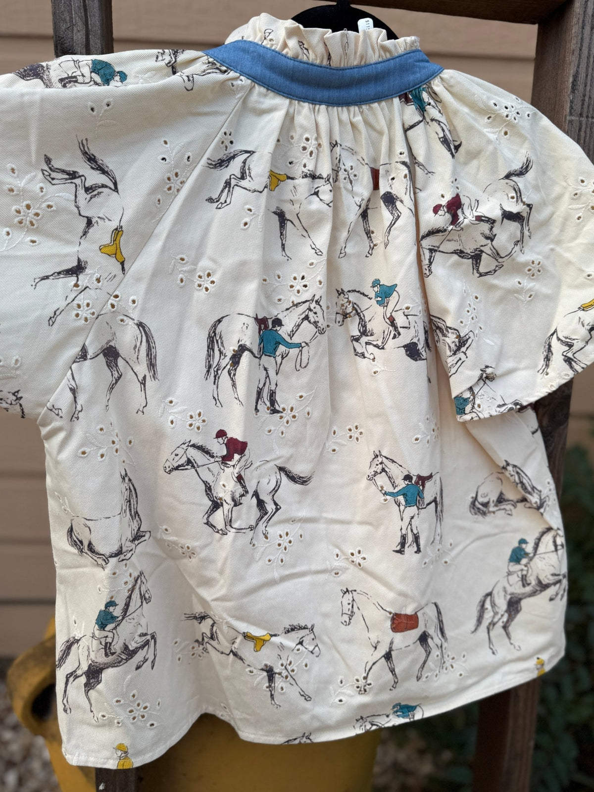 {Equestrian} Print Top - Cowgirls & City Chics