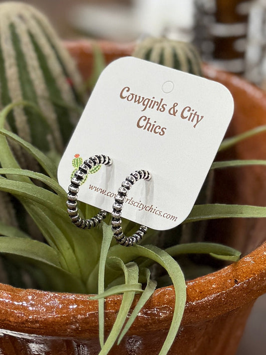 {Everyday} Southwest Small Hoops - Cowgirls & City Chics