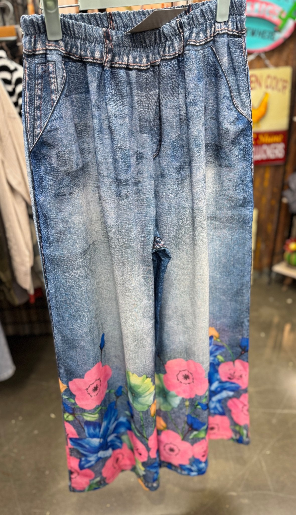 Flower Flowy {Jean} Pants - Cowgirls & City Chics