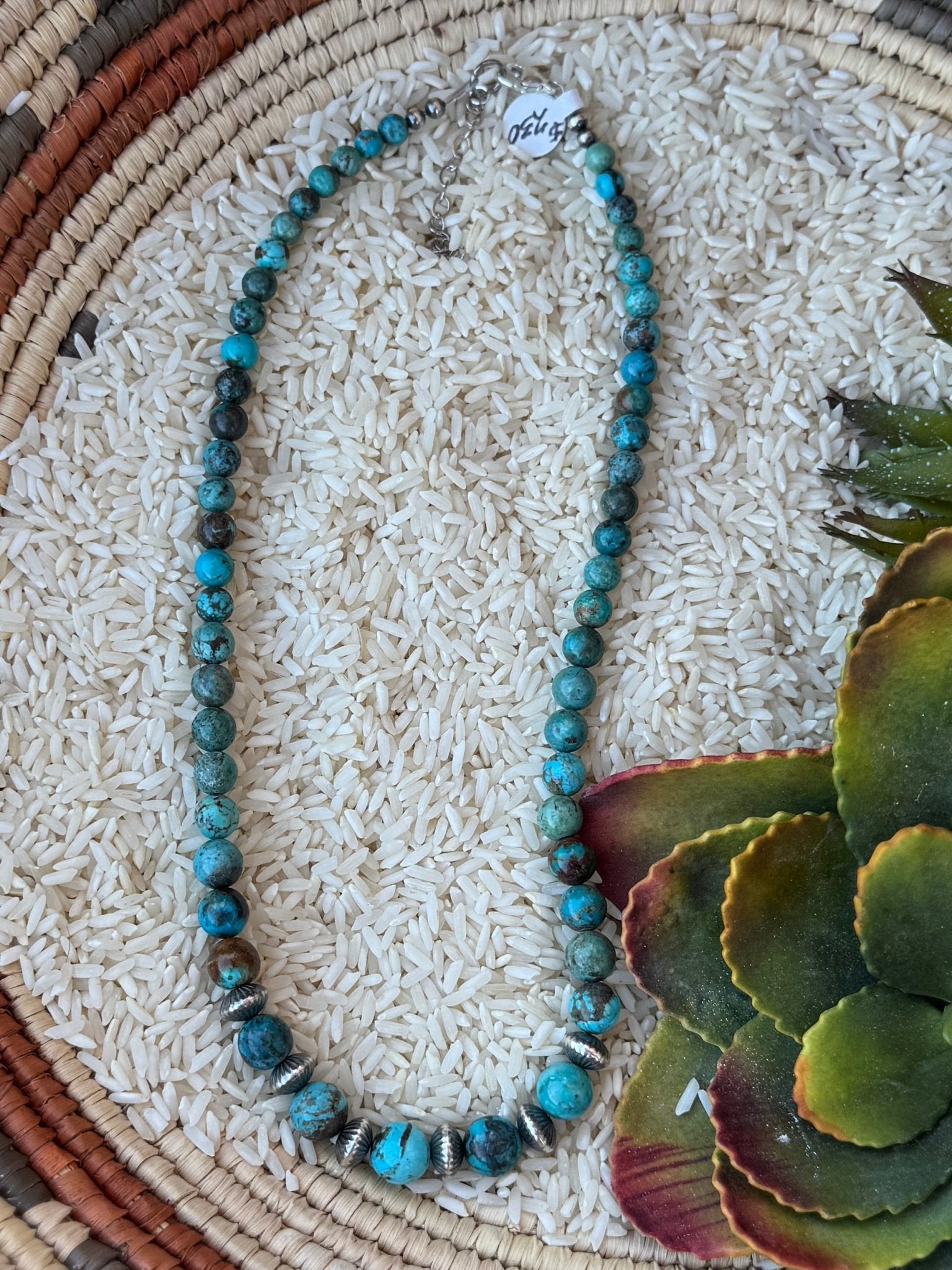 {Fort Worth} Layered Kingman Necklace - Cowgirls & City Chics
