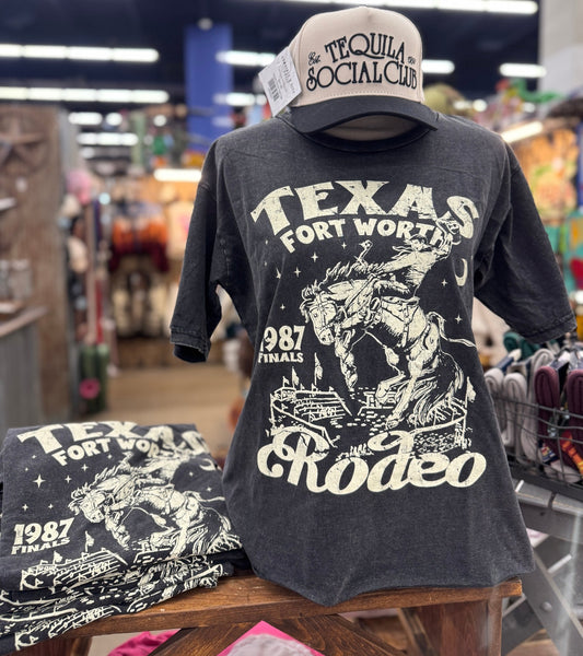 Fort Worth Rodeo Finals Tee - Cowgirls & City Chics