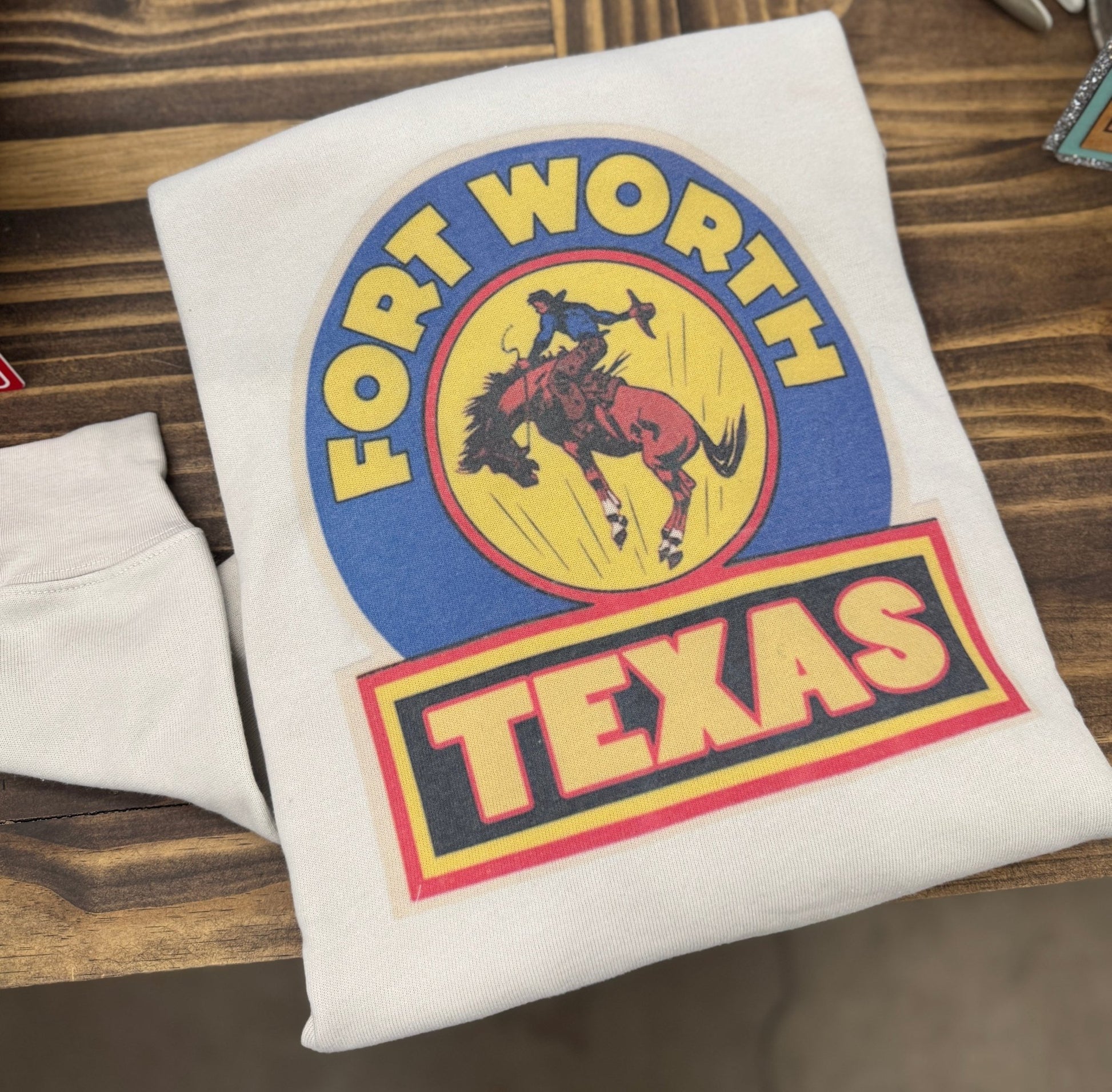 Fort Worth Sticker Pullover - Cowgirls & City Chics