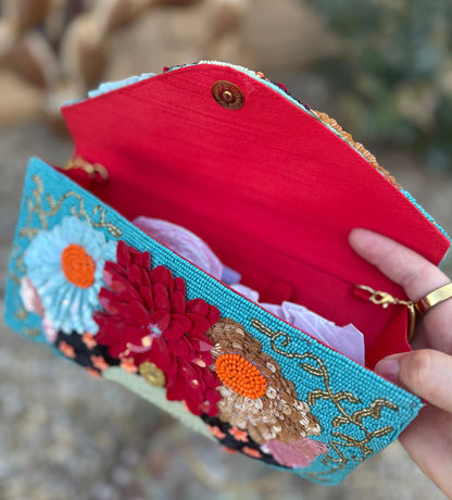 Freda Beaded Clutch - Cowgirls & City Chics