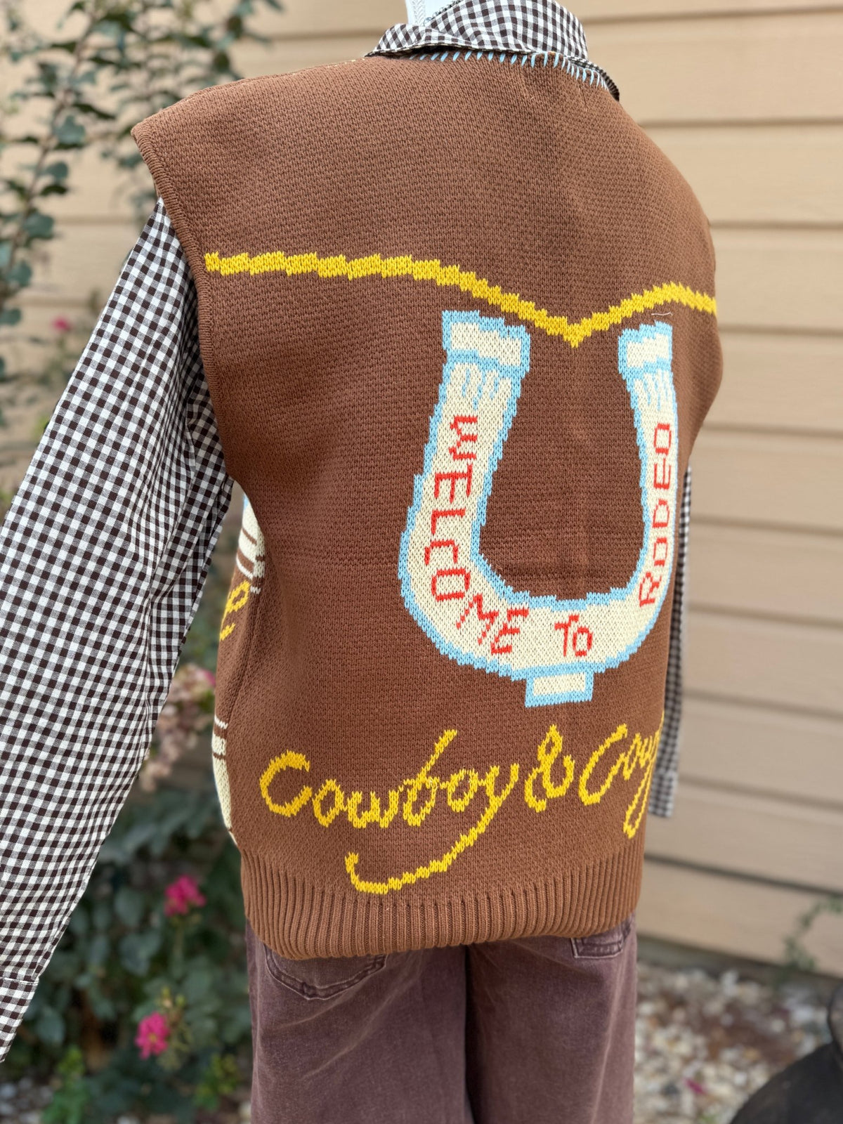 {Free Range} Western Knit Vest - Cowgirls & City Chics