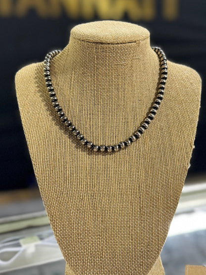 {Frio} 6mm 14" Faux Pearl Necklace - Cowgirls & City Chics