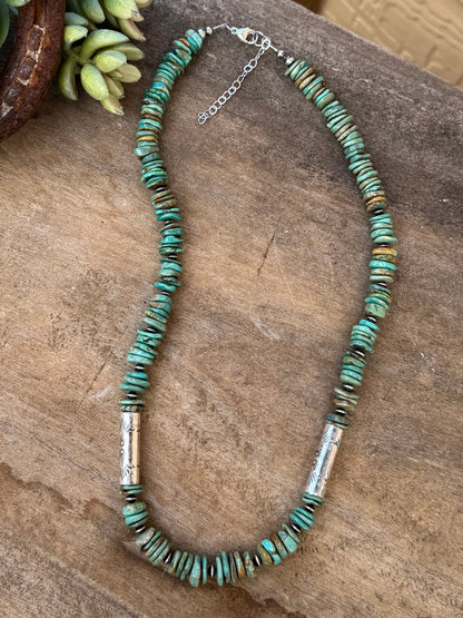 {Galveston} Turquoise Beaded Necklace - Cowgirls & City Chics