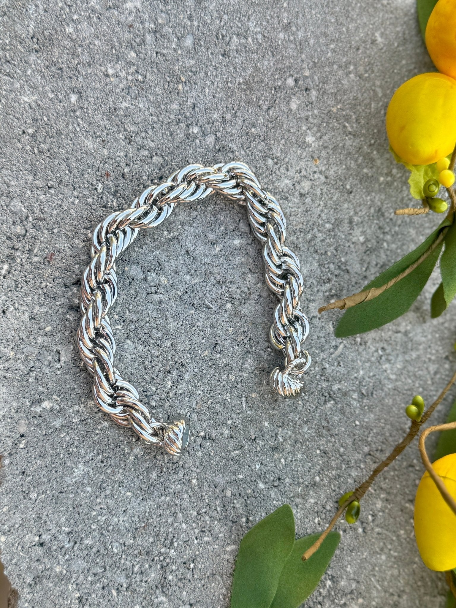 {Get Twisted} Rope Stainless Bracelet - Cowgirls & City Chics