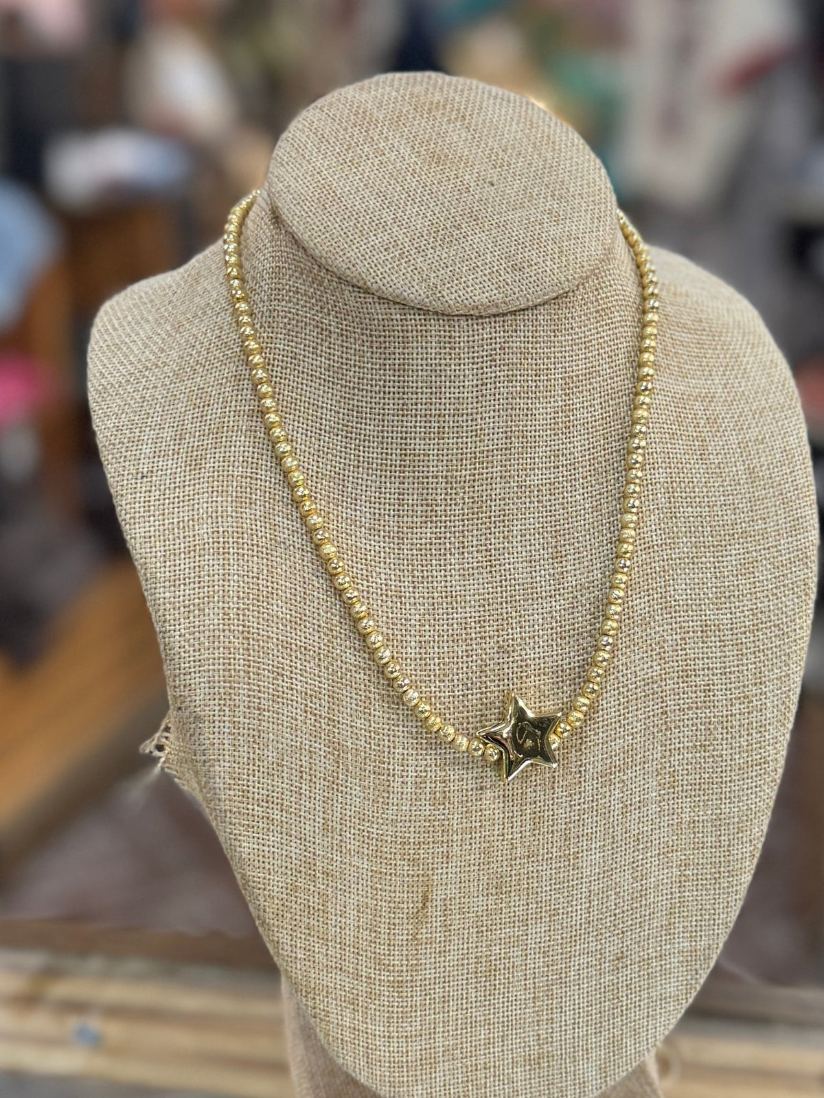 Gold Star Necklace - Cowgirls & City Chics