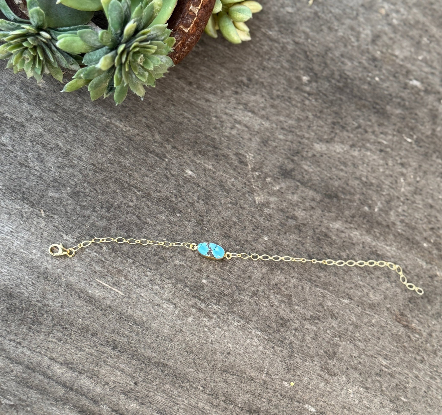 Golden Hills Gold Chain Bracelet - Cowgirls & City Chics