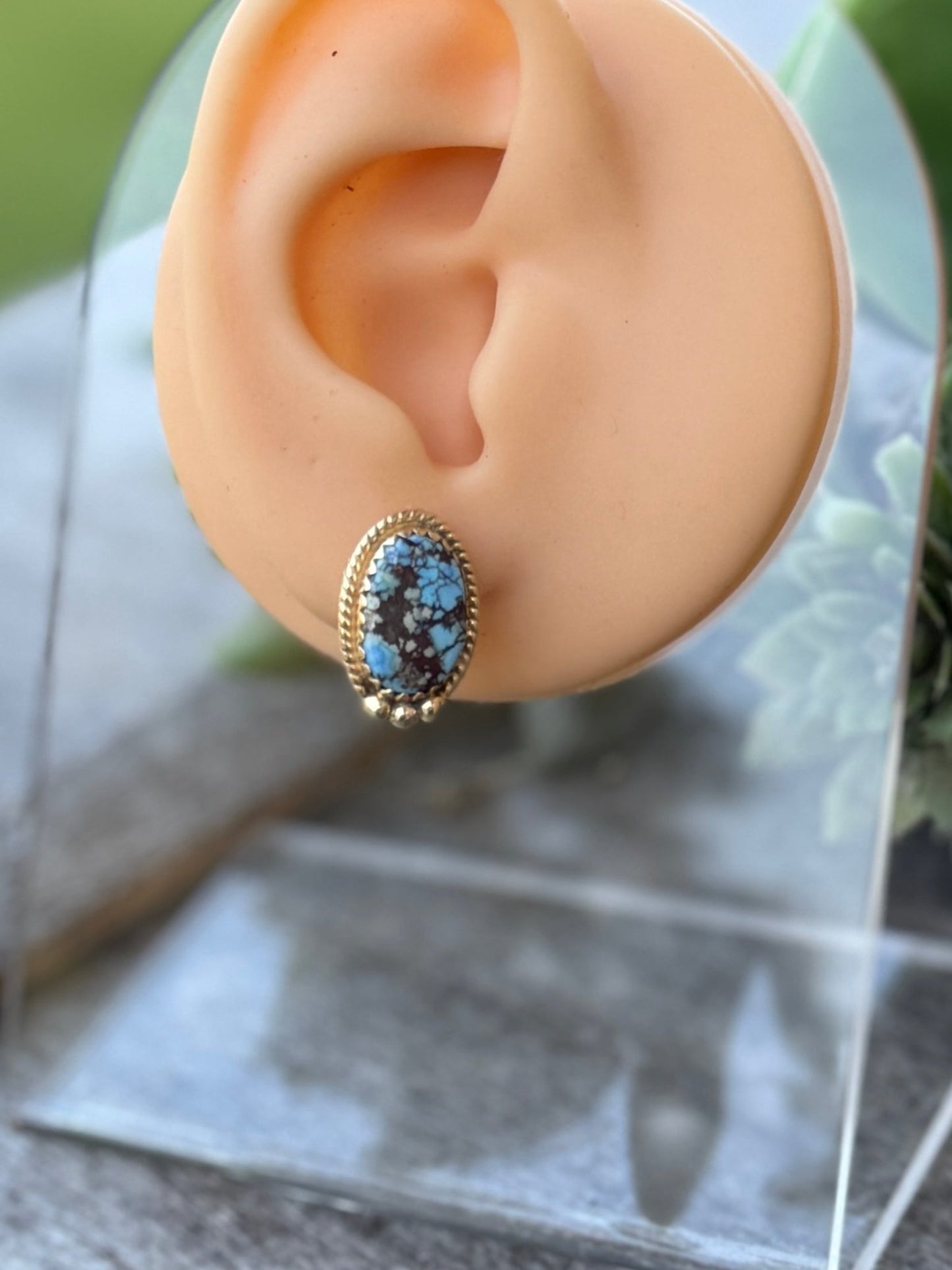 Golden Hills Gold Stud Earring - Cowgirls & City Chics
