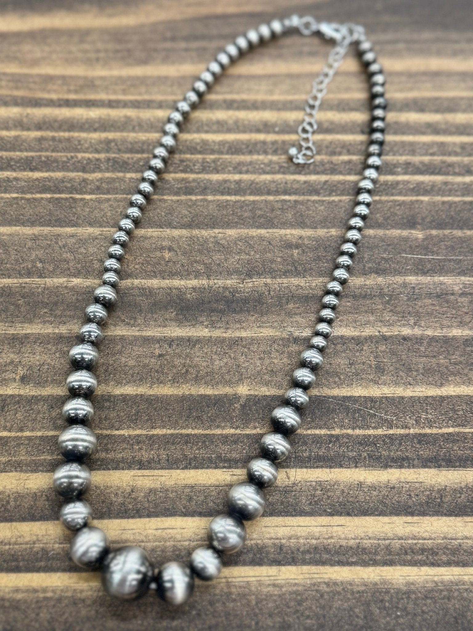Graduated Pearl Necklace - Cowgirls & City Chics