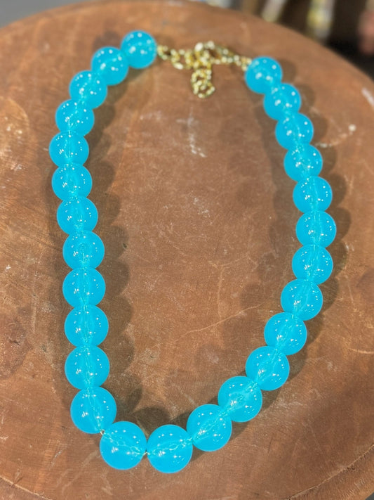 Gumball Turquoise Necklace - Cowgirls & City Chics