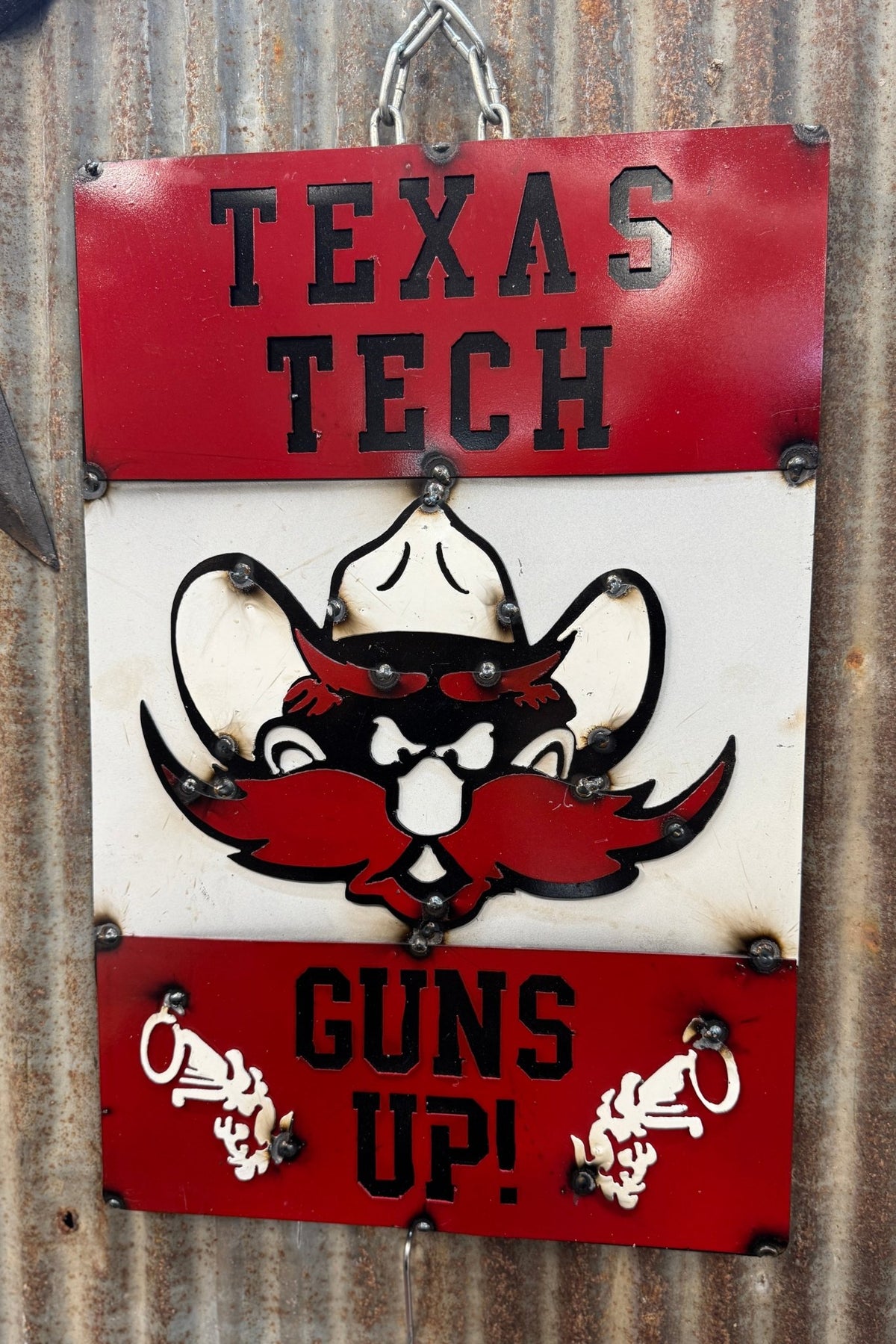 Guns Up Tech Sign - Cowgirls & City Chics