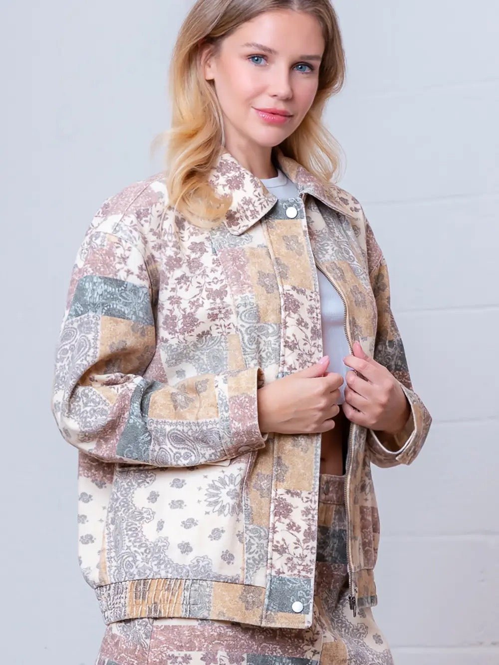 {Gypsy} Paisley Jean Jacket - Cowgirls & City Chics