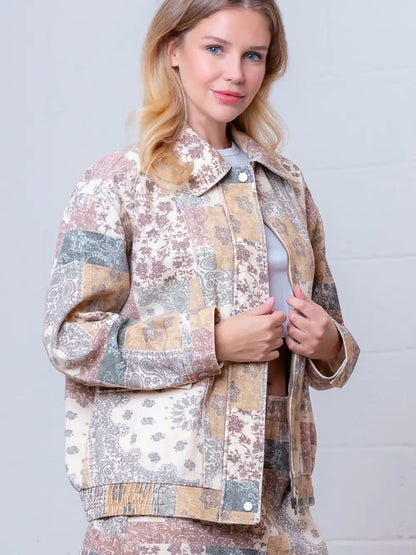 {Gypsy} Paisley Jean Jacket - Cowgirls & City Chics