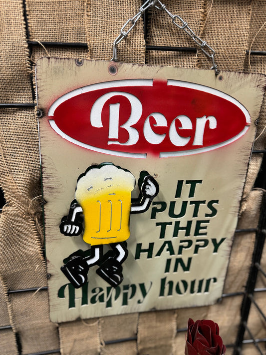 Happy Hour Sign - Cowgirls & City Chics