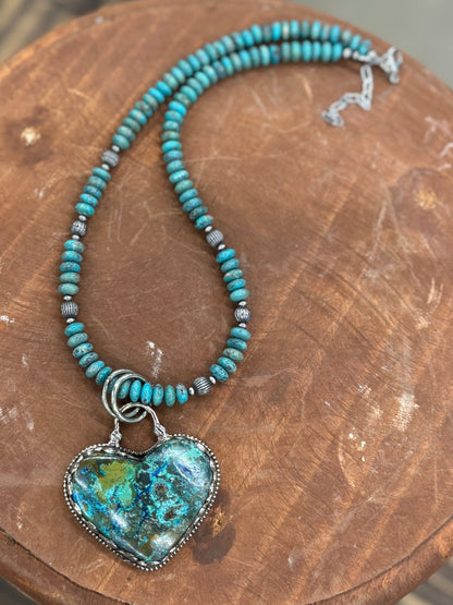 {Heart Breaker} Kingman Necklace - Cowgirls & City Chics