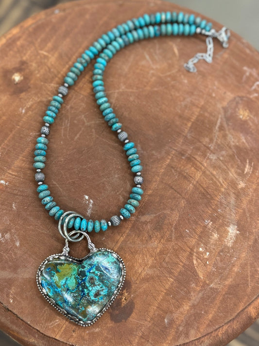 {Heart Breaker} Kingman Necklace - Cowgirls & City Chics