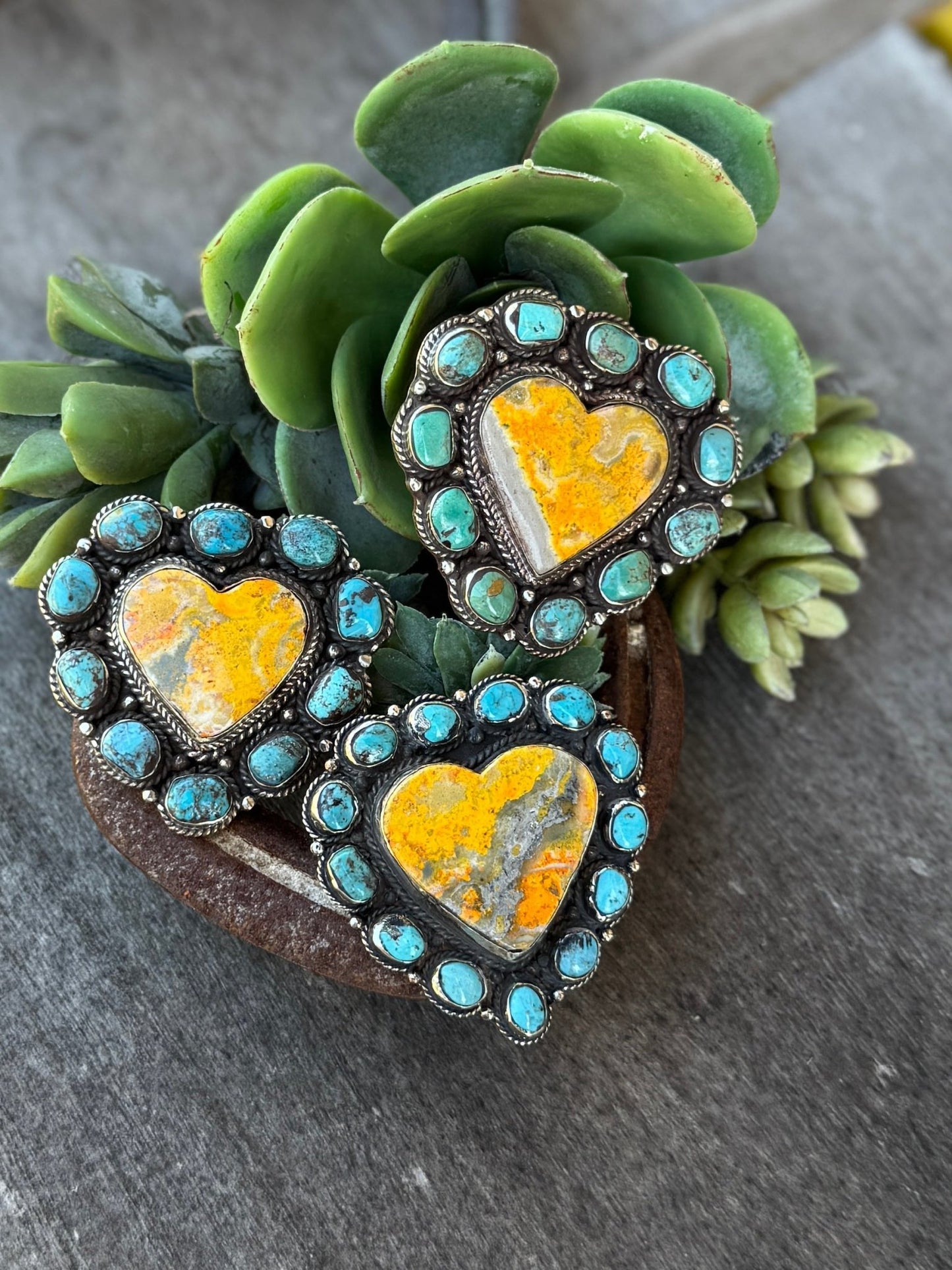 {Heart Of Texas} Bumblebee Heart Ring - Cowgirls & City Chics