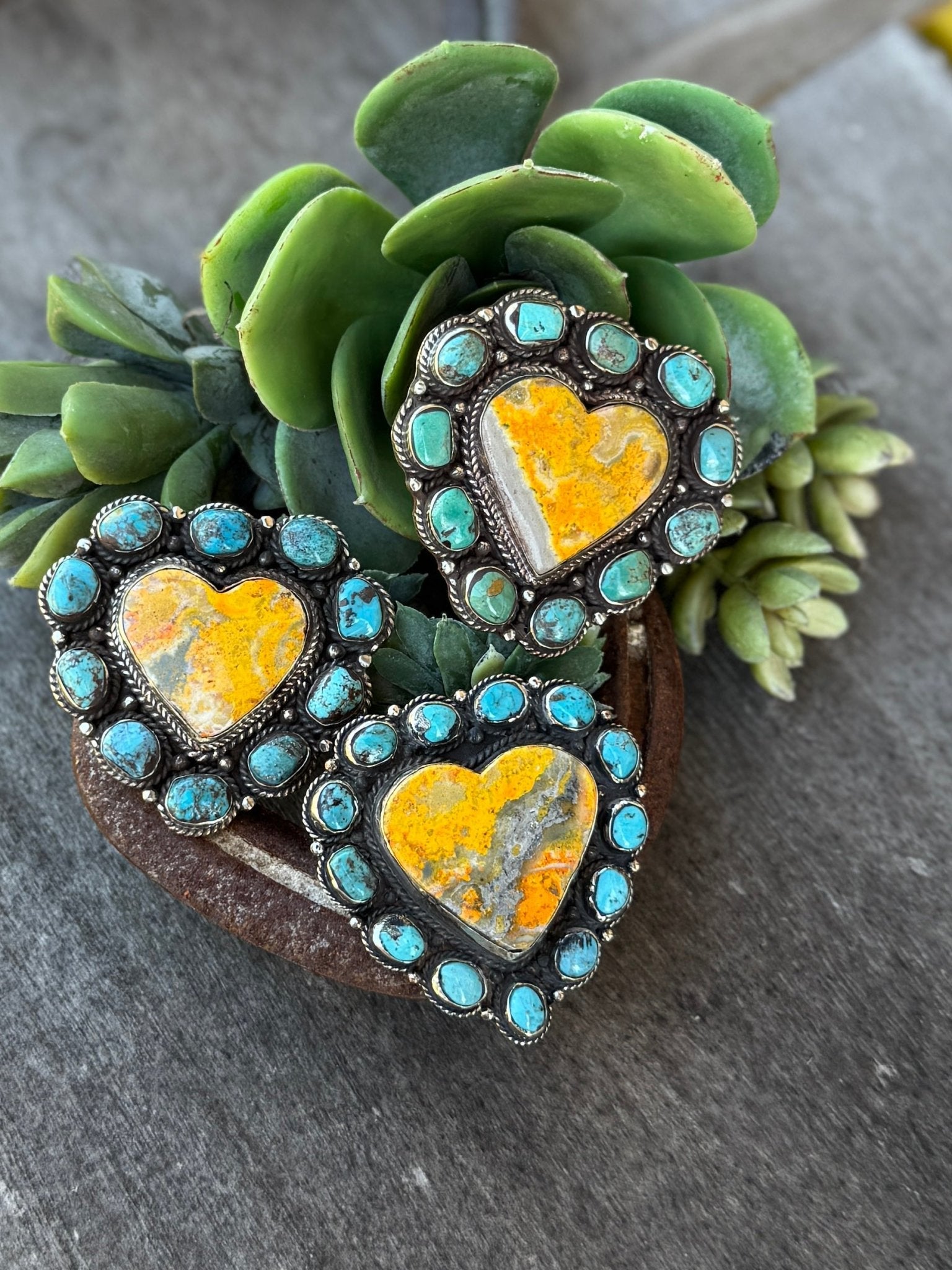 {Heart Of Texas} Bumblebee Heart Ring - Cowgirls & City Chics