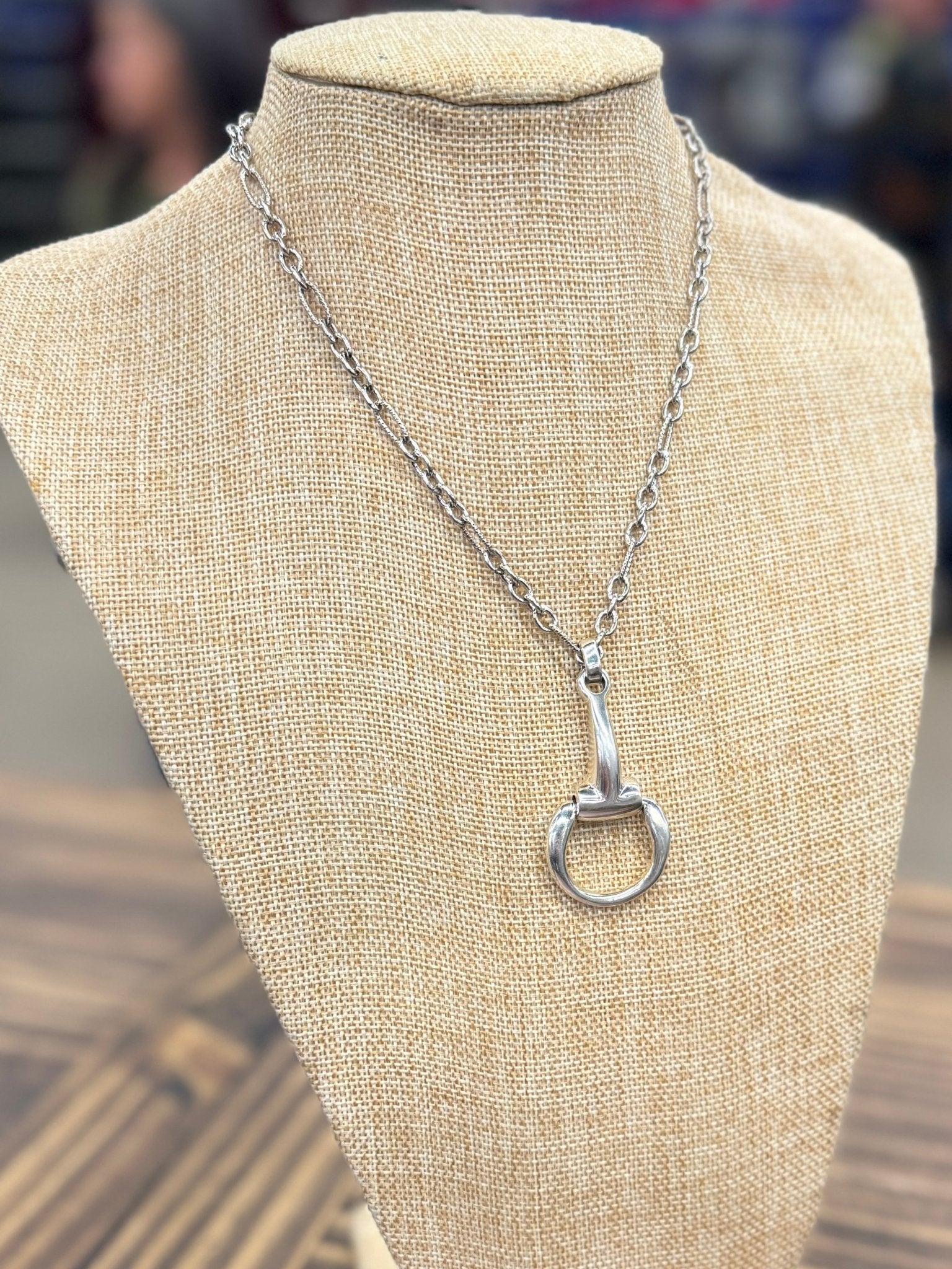 Horse Bit Chain Necklace - Cowgirls & City Chics
