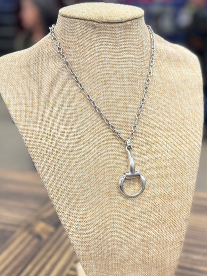Horse Bit Chain Necklace - Cowgirls & City Chics