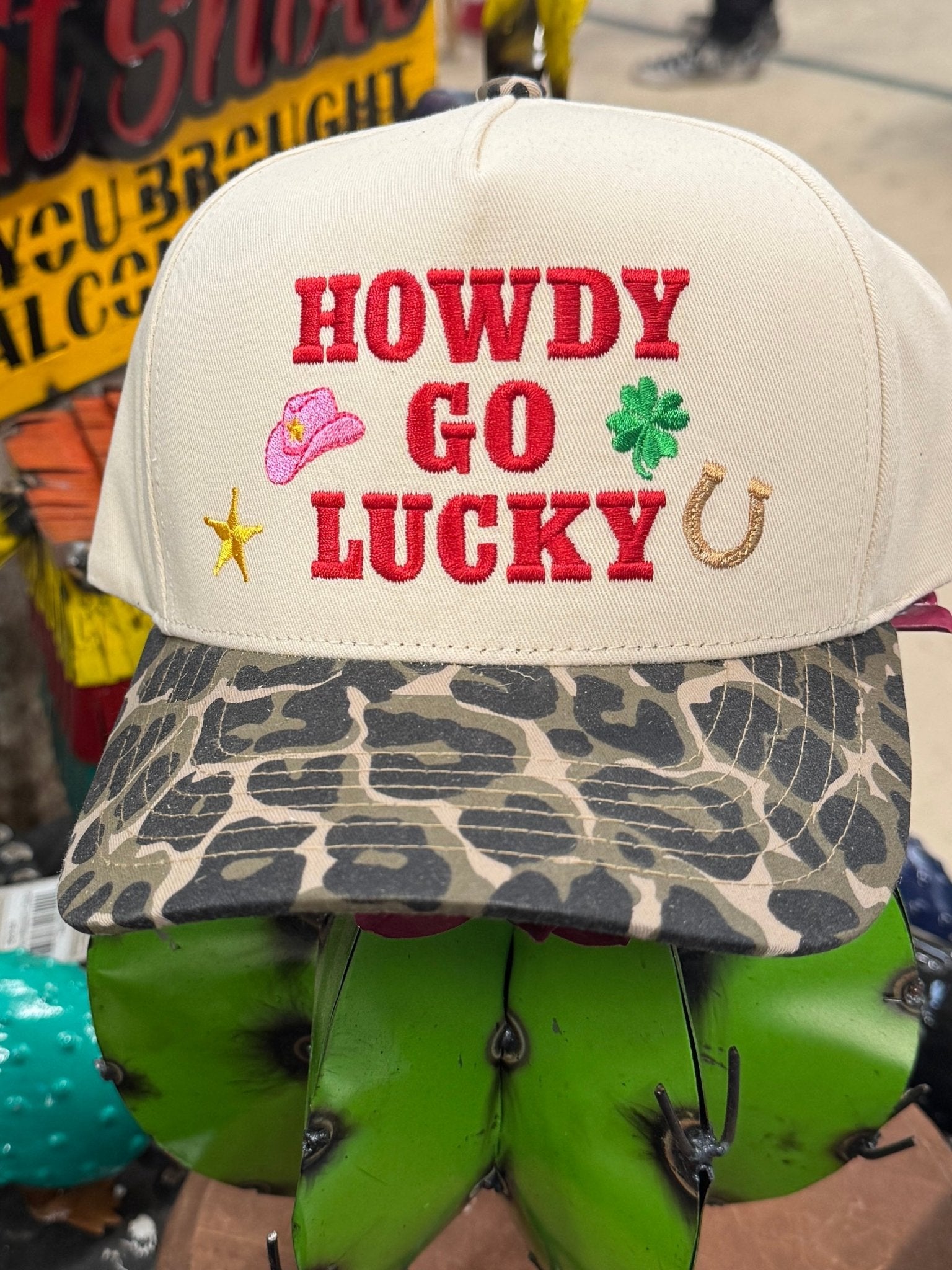 Howdy Go Lucky Cap - Cowgirls & City Chics