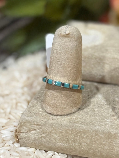 In - Lay Turquoise Stacker Band - Cowgirls & City Chics