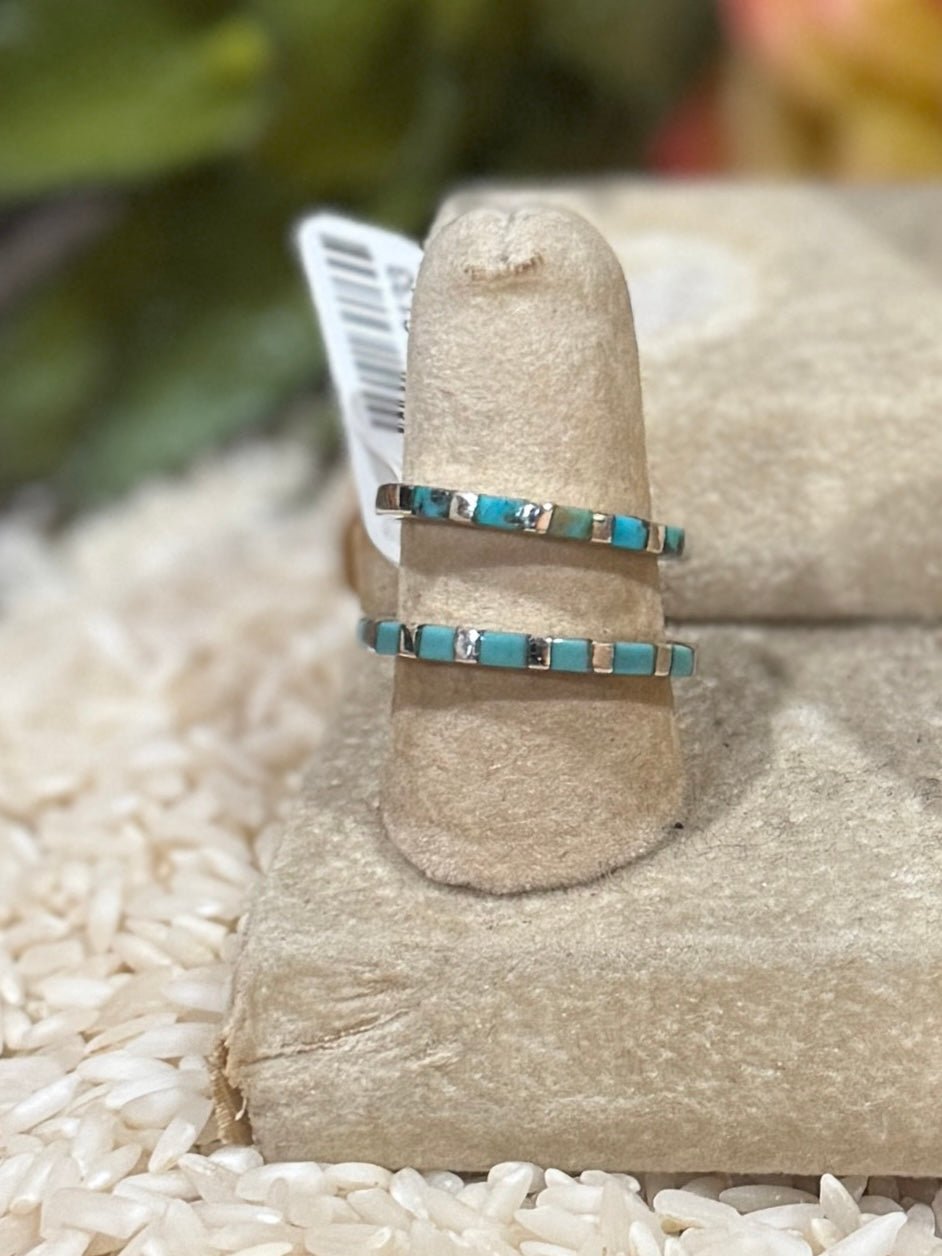 In - Lay Turquoise Stacker Band - Cowgirls & City Chics